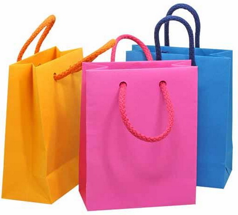 Matt Paper Shopping Bags