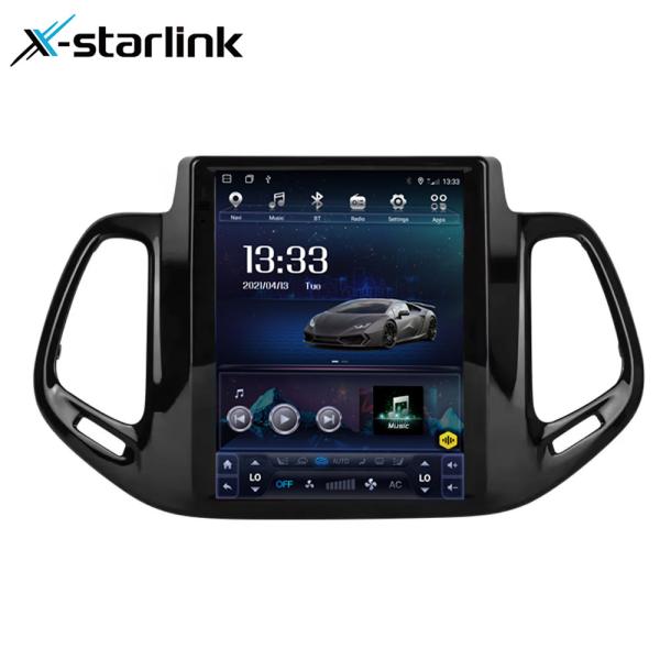 Eight Core Jeep Compass Android Car Radio 360 Panoramic Navigation With 9.7 Inch Screen