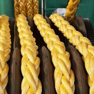  8/12 Strand Polyester Rope Boat Line Marine YLY 75mm for CCS.ABS.LRS.BV.GL.DNV.NK Manufactures