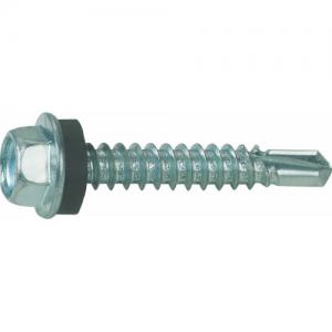  DIN7504K Hex Washer Head Self Drilling Screw With EPDM Manufactures