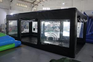  Inflatable Show Car Garage Waterproof Paint Booths Inflatable Spray Booth Car Tent For Painting Manufactures