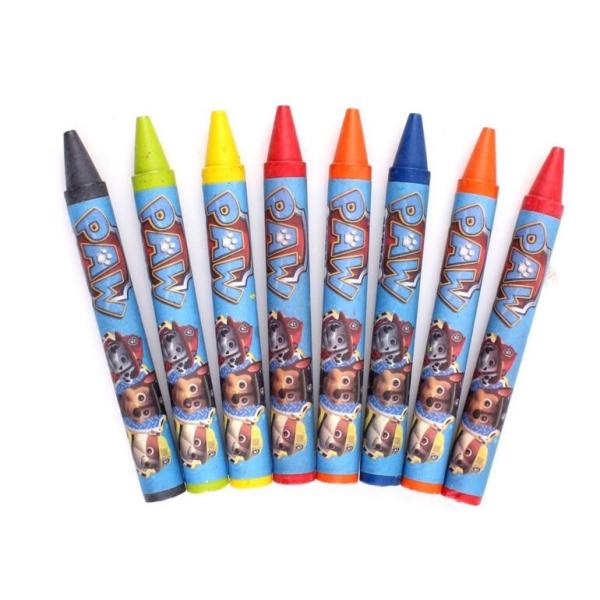 24 PCS 88x8mm factory custom printing best selling cheap crayon/ 24 PCS Eco-friendly colorful 88x8mm Normal wax crayon