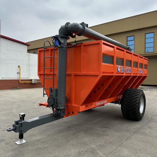 Heavy Duty Grain Cart 360 Degrees Rotated For Farming Transportation