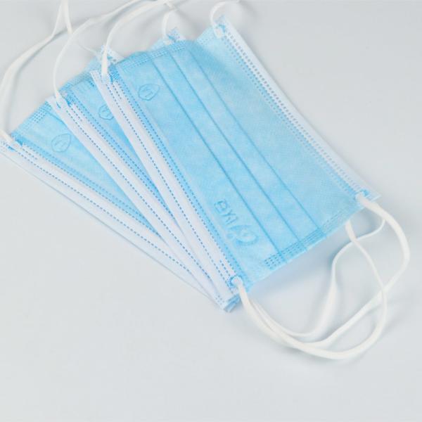 Antibacterial Adult 3 Ply Disposable Face Mask