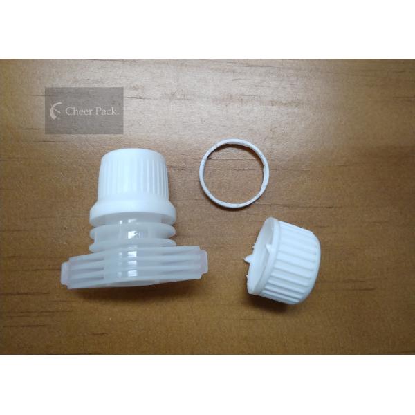Food Grade Polyethylene Pour Spout Caps Outer Diameter 17 Millimeter