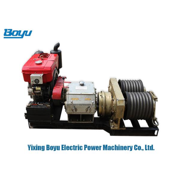 18kw Cableway Puller Cable Stringing Equipment For Underground Cable Laying Equipment