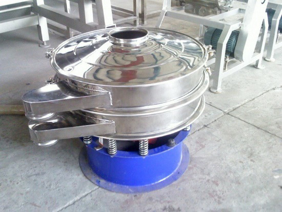 1 Layer Vibrating Screen Filter / Automatic Liquid Bottle Filling Machine Vibration Filter