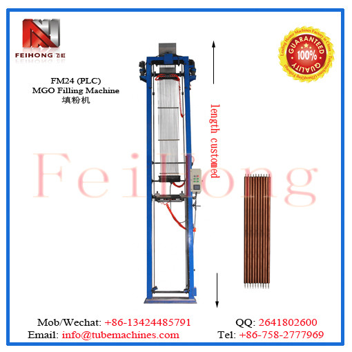 filling machine for electric heaters