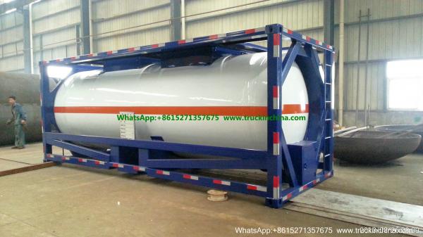 20Ft ISOTank Container Stainless Steel For Edible Oil Liquid Food Alcohol Chili Sauce Transport WhatsApp+8615271357675