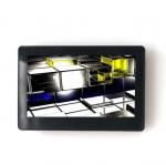 Android Wall Mount Tablet With NFC Reader LED Light Bar For Meeting Room