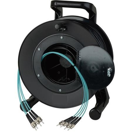 1-24core Tactical Fiber Optical With Retractable Reel Assembly