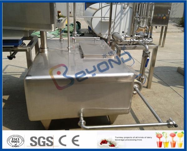 Quality SUS304  SUS316L Stainless Milk Tank , Customized Milk Pasteurization Machine Tank for sale