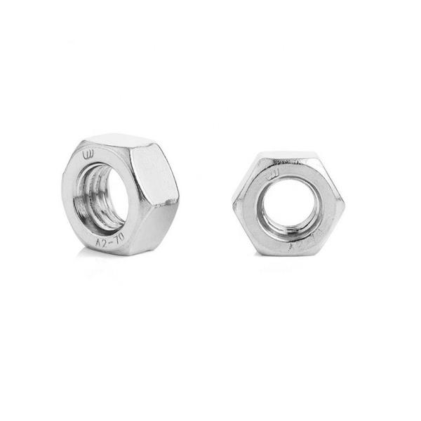 Standard 1 Inch Machine Screw Nut , Steel Lock Nut For Industrial Applications