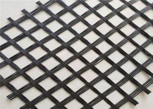 China 5.95m Width 115kn Glass Fiber Geogrid For Soil Reinforcement on sale