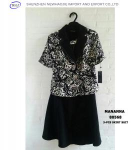 China Latest ladies 3pcs skirt suit ,wholesale suit jacket/ladies suits/ on sale