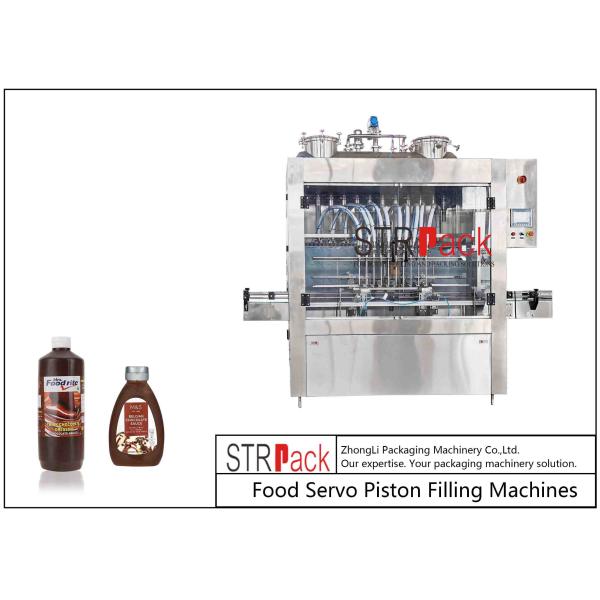 Paste Lobe Pump Filling Machine Automatic for Chocolate Sauce