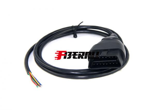 Quality FA-DC-OC57,Car Data Link Connector OBD-II Male Arc Head TO OPEN end for sale