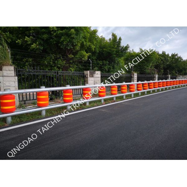 Energy Absorb Anti Shock Height 510mm Highway Roller Barrier