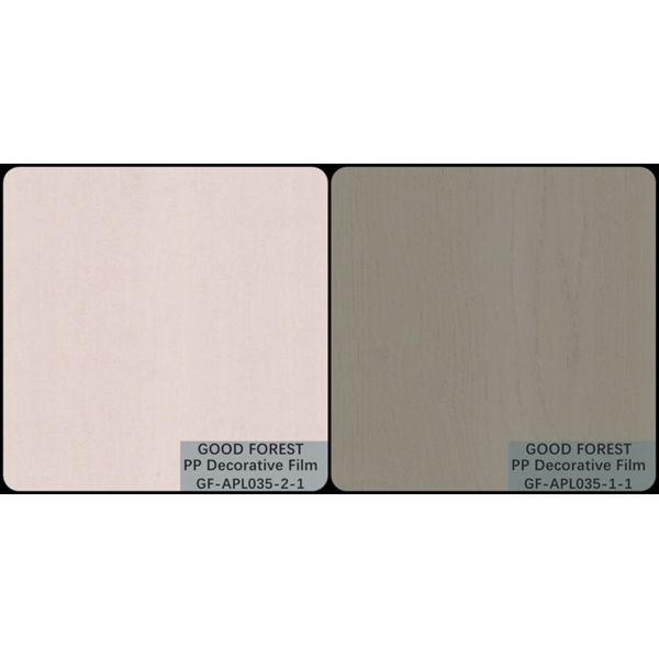 Ductility PP Decorative Film Substrate Surfaces With Misty Rain Grain