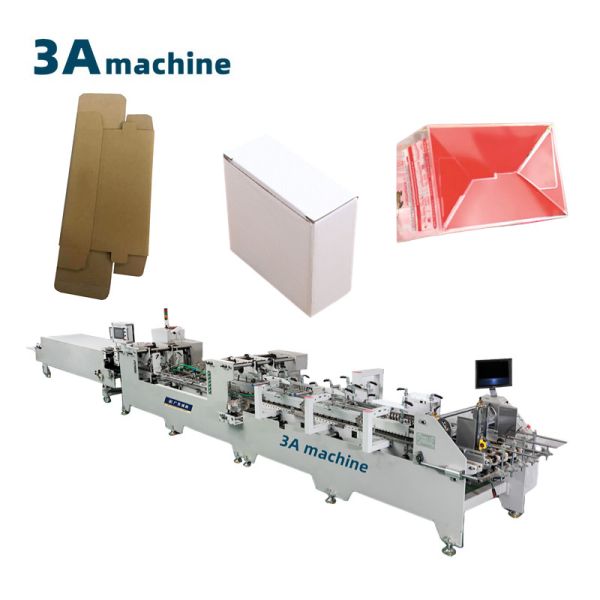 Design 1300 JGKW Cardboard/Corrugated Box Dual- Lock Bottom Hot Melt Glue Gun Machine