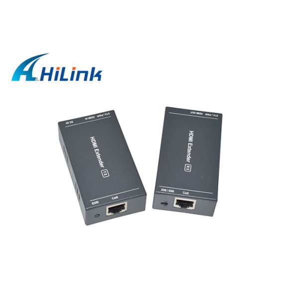 HDMI UTP Extender Fiber Media Converter 1920*1080 3D Signal RJ45 Single CAT6 Cable