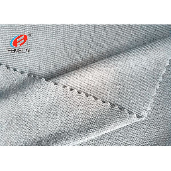Elastic T - Shirt Weft Knitted Fabric Four Way Stretch Cotton 95% Modal 5% Spandex