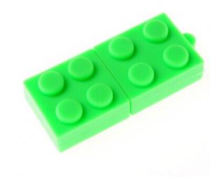  USB Flash Driver with silicone case Brick shaped 4g 8g promotion item New Design SE-006 Manufactures