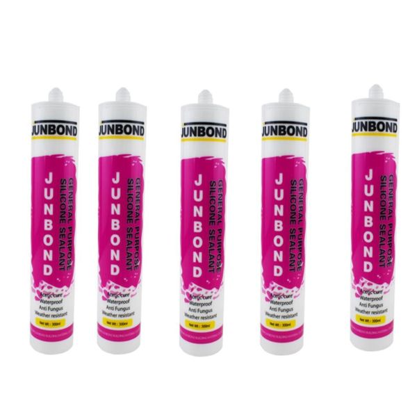 Fast Cure Liquid Clear Waterproof Caulk Bathroom Exterior Waterproof Caulk Acetory Silicone Sealant