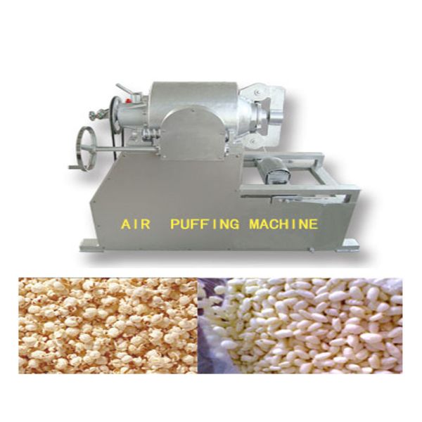 Large Capacity Grain Puffing Machine , Full Automation Puffed Food Machine