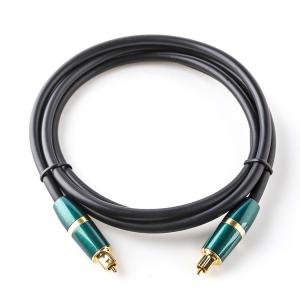 China Toslink Digital Optic Cable PVC Plated Gold Spdif Connector for Soundbar TV Player 3 Color 1M on sale