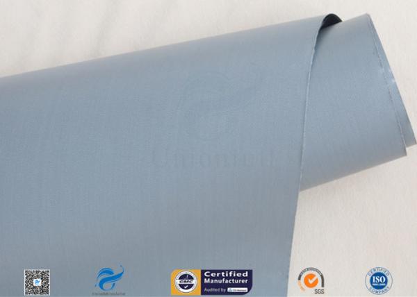 Waterproof Fireproof PVC Coating Fiberglass Cloth 260gsm For Motor Vehicle Industry