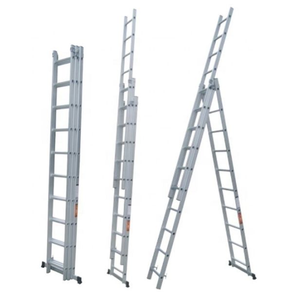 Industrial Aluminum Extension Ladder , Lightweight Aluminium Step Ladders