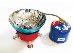 560g Flood Rescue Equipment Stove Folded Kettle Butane Gas Fuel