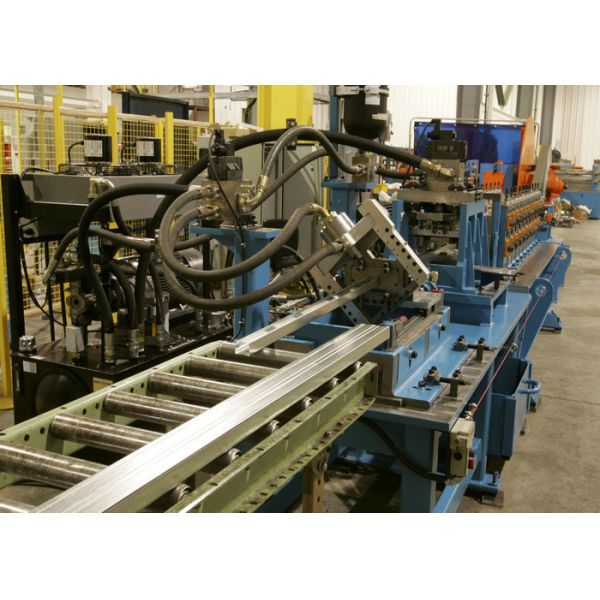 Drywall Metal Stud And Track Roll Forming Machine , portable cold roll forming machine