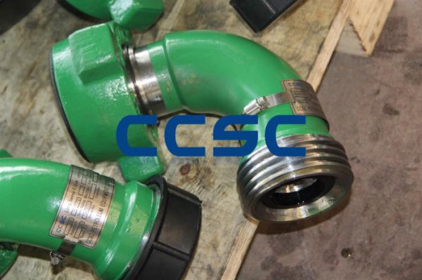 Quality Long Radius Elbow,Working pressure:2000-15000psi,End Connection:Weco Hammer Union,Flange,Thread. for sale