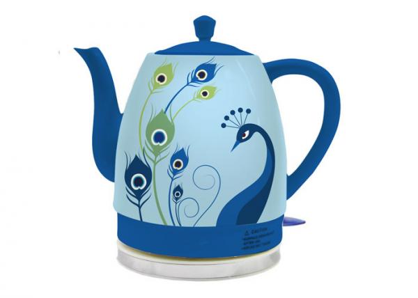 Quality 1.0L Small Size Ceramic Electric Water Kettle Porcelain Body Electric Water Jug for sale