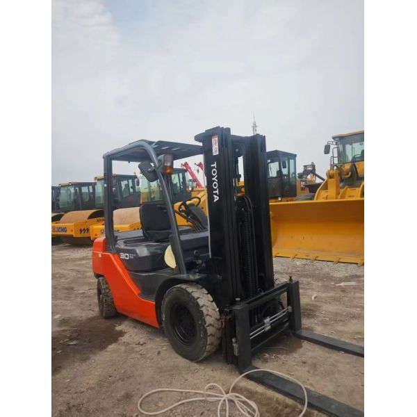 Used Toyota Forklift For Sale 3ton 3000kg Fd30 Japanese Toyota Engine Powerful 3 Toyota Used 4 Wheel Forklift Used Diesel