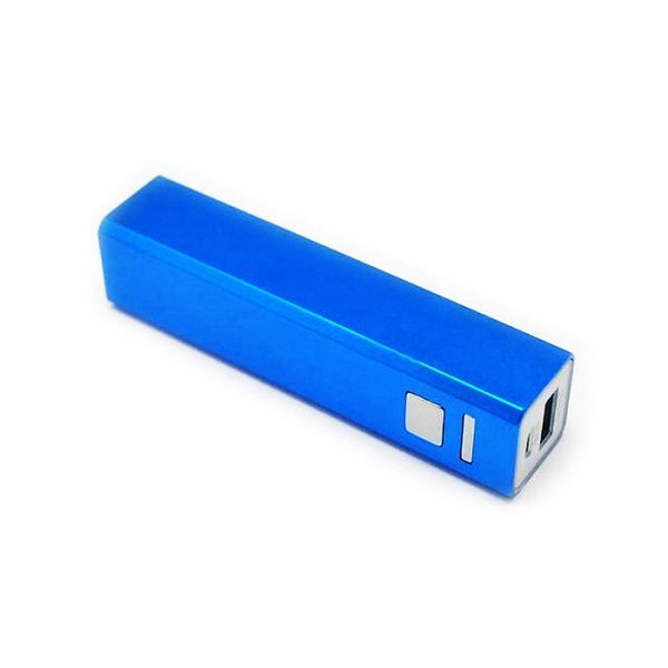 2600mAh External Portable Mobile Power Supply , Mobile Phone Power Bank Color Custom
