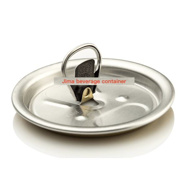 ISO9001 330ml / 500ml / 550ml Beverage Can Lid Epoxy External Lacquer