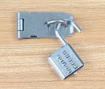 Mini Push Button Code Resettable Combination Padlock 10 Pin Sports Locker
