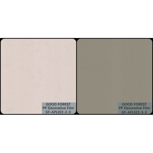 Polypropylene PP Decorative Film Blistered Pure Color Series Clouds Grain