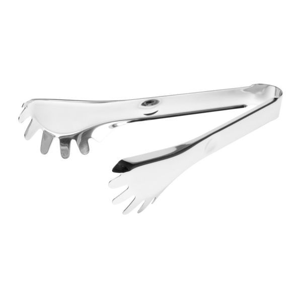 V-Shaped Stainless Steel Pasta / Spaghetti Tongs, Salad Tongs, Buffet Serving Line Supplies