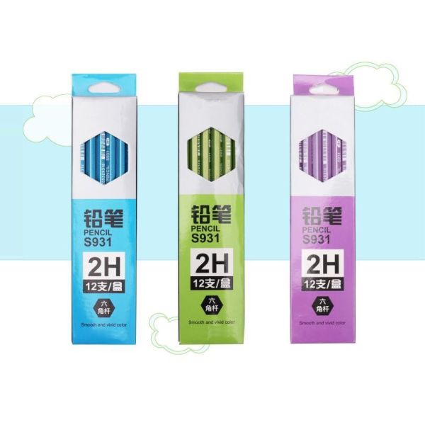 Cheapest and Good HB-12B School & Office Wooden Pencil without eraser/drawing pencil