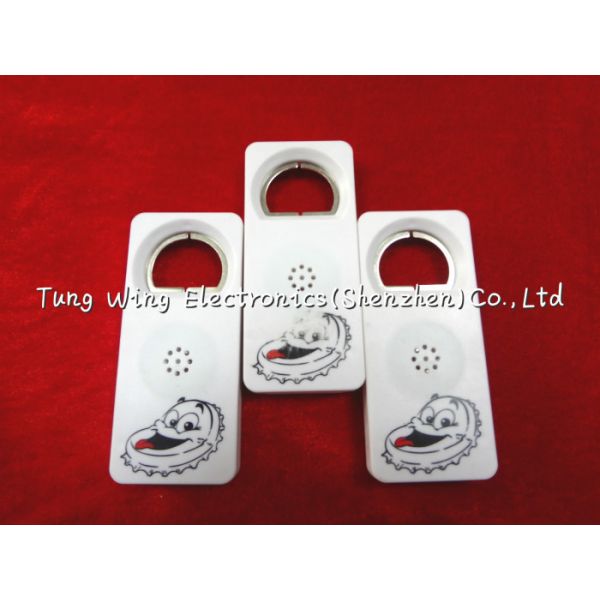 OEM Music Bottle Opener With Custom Logo , Sound For Promotional Festival Gifts