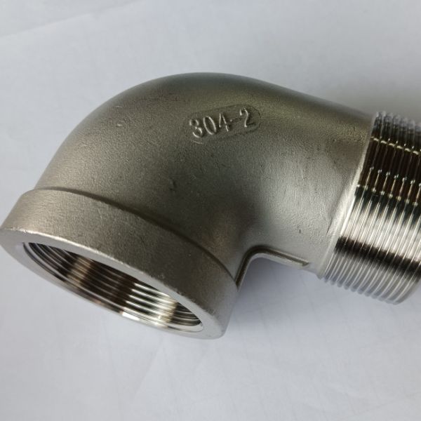 90 Degree Male Female Elbow ISO 49-1994 Threaded Cast Pipe Fittings