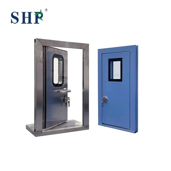 Modern Design SHP Stainless Steel Cleanroom Doors with Thermal Insulation Efficiency
