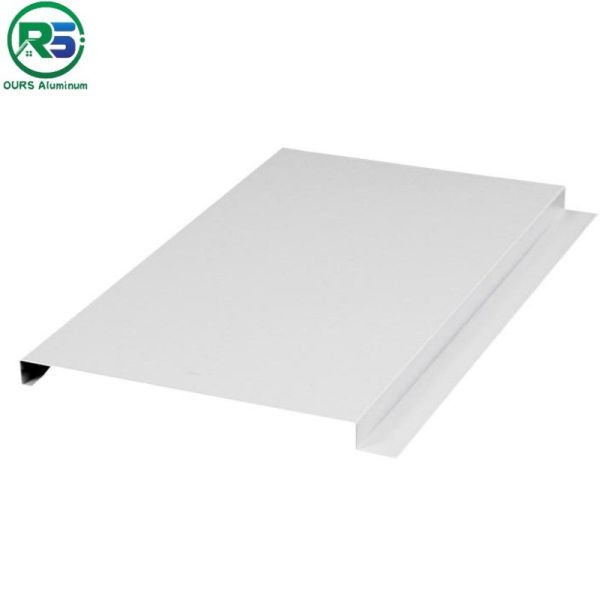 Flat Suspended Aluminium Strip Ceiling Panel Thickness 0.6mm - 1.2mm