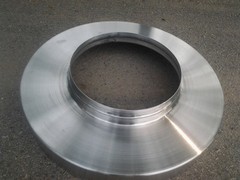 0.8mm Thickness Aluminum Metal Spinning Process Half Circular Lampshade