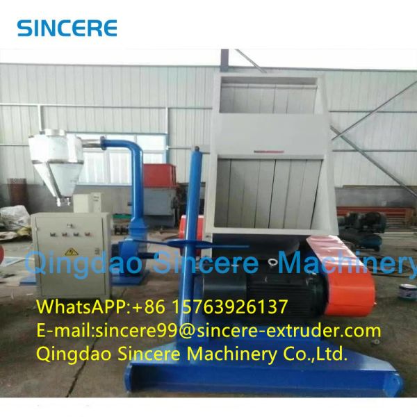 Crusher And Shredder Plastic Waste Recycling Machine High Effective
