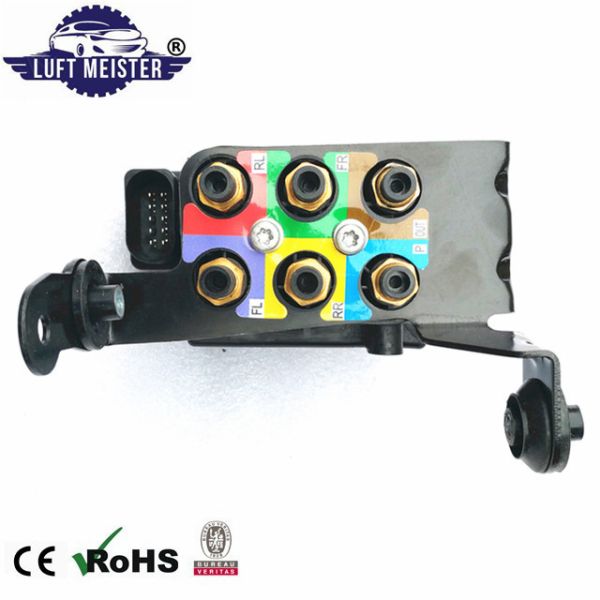 Full Pressure Air Suspension Solenoid Valve , 97035815302 Porsche Panamera Air Valve Block